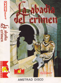 La Abadía Del Crimen Amstrad CPC US box art